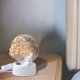 thumbnail image 5 of Árbol de cristal natural con conejo, luz nocturna, lámpara de mesa LED hecha a mano para el hogar, 5 of 6