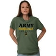 thumbnail image 5 of US Army Girlfriend Military Logo Women's Graphic T Shirt Tees Brisco Brands S, 5 of 6