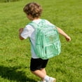 AZXY Multi-Color Clear Thickened PVC Mini Backpack, Waterproof Portable ...