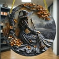 thumbnail image 4 of Witch Academy Halloween Decorations Acrylic Hanging Ornament For Home Window 2D Hanging Pendant Indoor Outdoor Decorative Piece, 4 of 5