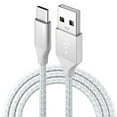 thumbnail image 1 of USB Type C Fast Charging 66ft High Speed Data Sync Cord with 3A Power for Charging, 1 of 4