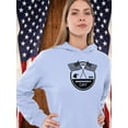 thumbnail image 2 of Independence Day Rubber Seal Hoodie Women -Image by Shutterstock, Female 5X-Large, 2 of 4