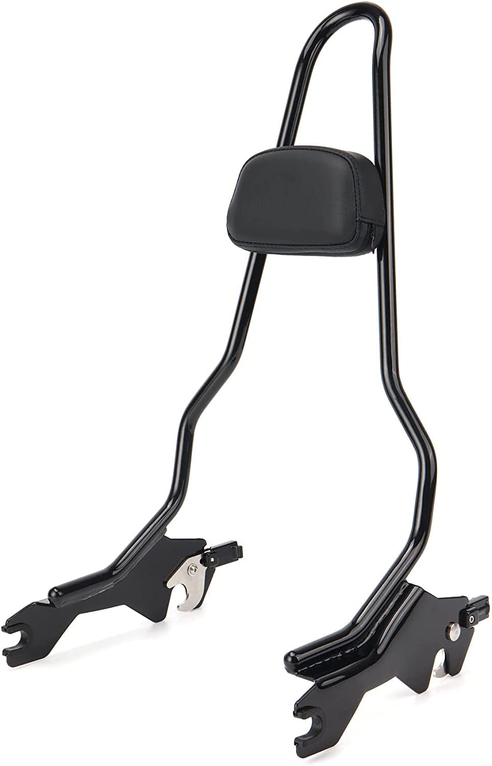 MoKitDora Detachable Softail Tall Backrest Sissy Bar Upright with Pad