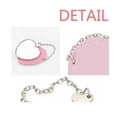 thumbnail image 2 of Drum Agitate Instrument Mirror Travel Purse Makeup Heart Pink, 2 of 4