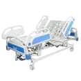 thumbnail image 2 of Cama de Hospital Eléctrica de Lujo 5 Posiciones | Hospitalaria de 5 Funciones, Altura Ajustable, Control de Posiciones, Portasuero, Ruedas Giratorias con Sistema de Bloqueo Seguro, 2 of 6