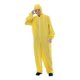 thumbnail image 1 of Men's Cheap Biohazard Costume Halloween with Goggles Yellow Breaking Bad Jumpsuit Carnival Easter Purim Fancy Dress, 1 of 4