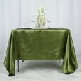 thumbnail image 5 of BalsaCircle 72" x 72" Square Satin Table Overlays - Wedding Party Reception Catering Linens Dinner Banquet Event Decorations, 5 of 6