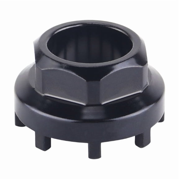 Bicycles 8 Notch Cartridges Bottom Bracket Chainring Lockring Tool Carbon Steel Bottom Bracket Tool for Mountain Bikes