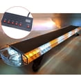 thumbnail image 2 of DENEST 51" Emergency LED Lights for Vehicles 21 Flashing modes Strobe Amber/White With Digital Display Switch Universal, 2 of 7