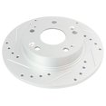thumbnail image 3 of Geelife For 2006-2011 Honda Civic Rear Semi Metallic Brake Pad & Performance Rotor Kit, 3 of 9