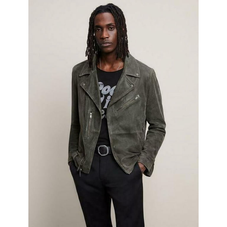 John varvatos top star leather jacket