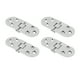thumbnail image 5 of 4 Piezas De Bisagras Plegables 180 Grados De Zinclegación Juntas Plegables, Bisagras De Muebles Para Mesa De Computadora, Mesa Plegable, Ventana, Puerta, 5 of 7