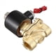 thumbnail image 3 of 2X 1/2 Pulgada DN15 Válvula Solenoide Eléctrica de Latón Normalmente Abierta N / O 220 V Válvula Neumática para Agua Aceite Gas, 3 of 8