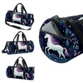 thumbnail image 3 of Unicorn Duffle Bag with Interior Zipper Pocket, Large Capacity, 17.7-inch Size, 3 of 6