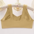 thumbnail image 6 of MVRLSH Bras for Women Soft Cotton Thin Front Buttoned Lingerie Women's No Wire Back Fitting Plus Size Bra Everyday Bras, 6 of 9