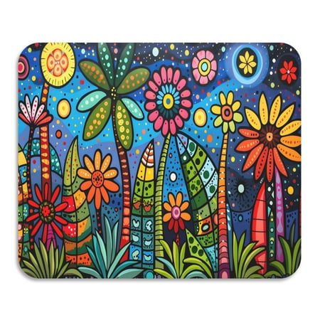 

ALAZA Dish Drying Mat for Kitchen Retro Flowers Counter Absorbent Draining Pad 19.7 x15.7