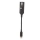 thumbnail image 4 of Adaptador de auriculares tipo C dual compatible con dispositivo de carga rápida PD QC de 60 W Adaptador de conector de auriculares USB C para auriculares, 4 of 10