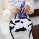 thumbnail image 1 of Bolsa Bolso de hombro de felpa con estampado animal retro para mujer Otoño Invierno Bolso pequeño (B) JShteea Para Estrenar, 1 of 9