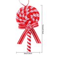 thumbnail image 3 of Adornos navideños de caramelos, piruletas, decoración navideña, dulces colgantes, manualidades para coronas navideñas, suministros para fiestas de árboles de Navidad, 3 of 5