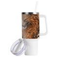 thumbnail image 2 of Monsters Beasts Wolves Waves 40 oz Tumbler with Handle Insulated&nbsp;Travel Mug&nbsp;Lid Straw Leak Proof Steel Vacuum Water Bottles Glasses Fits in Car Cup Holder, 2 of 7