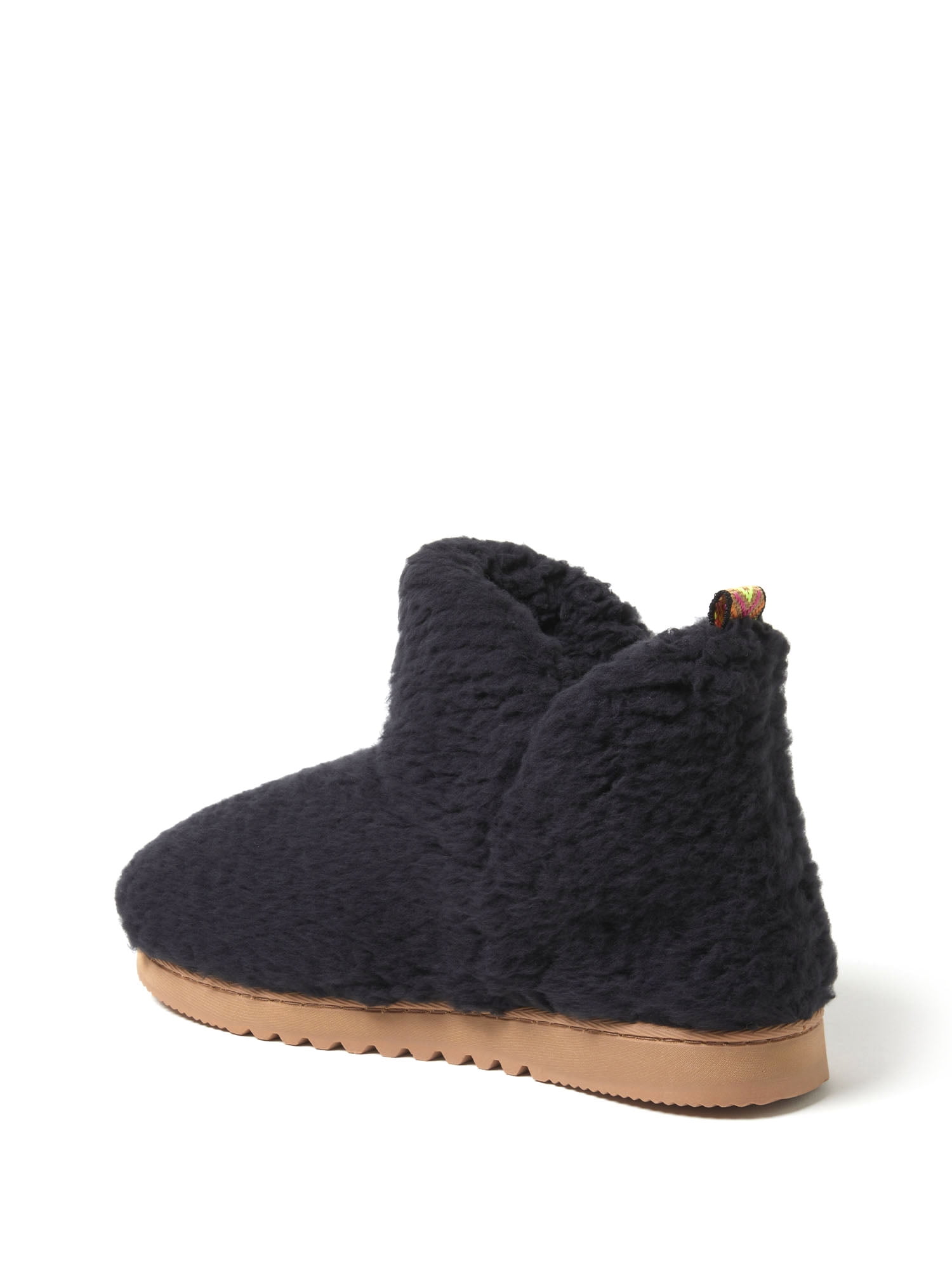 Dearfoams Cozy Comfort Women's Teddy Bootie Slippers