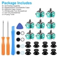 thumbnail image 2 of APPLAYERR Thumbstick Cap Repair Kit For Xbox One 360 Controllers Switch Pro Silicone Grip Covers With Screwdriver Prying Tool, 2 of 6