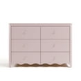 thumbnail image 4 of Storkcraft Casablanca 6 Drawer Nursery Dresser, Blush, 4 of 12