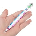 thumbnail image 4 of Metal Lure, Artificial Baits Double-row Squid Hook  For Fishing Blue, 4 of 8