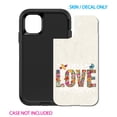 thumbnail image 2 of DistinctInk Custom SKIN / DECAL compatible with OtterBox Defender for iPhone 11 Pro MAX (6.5" Screen) - Spring Collection - Floral LOVE Birds, 2 of 5
