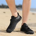 thumbnail image 4 of Summer Outdoor Five Toe Mens Water Shoes Hiking Fitness Swimming Cycling Beach Stream Activities Barefoot Footwear Black 40, 4 of 7