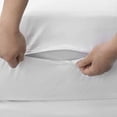 thumbnail image 3 of Allergy Care 100% Cotton Breathable Mattress Protector, Zippered Encasement, Blocks Dust Mites, Pollen and Pet Dander, Cal King 72" x 84"x 12", 3 of 5