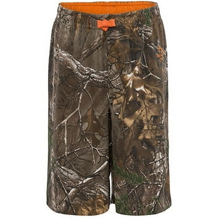 Mossy Oak Breakup Boys' Olive Jersey Shorts