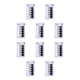 thumbnail image 2 of Matsuzay 10 ganchos adhesivos para pared: elegante, fuerte capacidad de carga, fácil instalación, gancho autoadhesivo, negro y blanco. Negro+Blanco 10Conjunto, 2 of 6