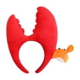 thumbnail image 1 of Diadema de cangrejo de felpa Yinane para niños y adultos, 1 of 8
