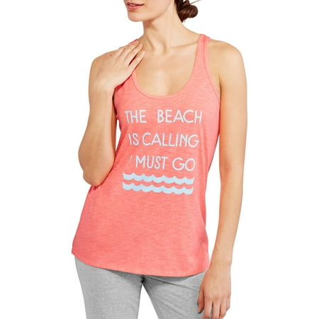 Secret Treasures Women's and Women's Plus Pajama Separates Slub Racer Back Sleep Tank
