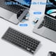 thumbnail image 3 of Teclado inalámbrico OMOTON 2.4G para Win 7/8/10 con USB y tipo C, 3 of 7