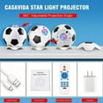 thumbnail image 2 of Luminous Starry Sky Galaxy Projection Bluetooth Music Speaker Sound Control Decorative Night Light, 2 of 3