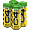 C4 Original Carbonated, Pre Workout Drink, Twisted Limeade, 4-16oz Cans