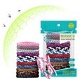 thumbnail image 1 of Pulsera Cuero Trenzada Insecto Repelente Banda 12 Piezas Con Aceite Esencial Anti Aguijón para El Campamento Al Aire Libre Viajando, 1 of 9