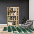 thumbnail image 6 of Hand tufted Green rug 9X10, Geometric woolen carpet, Area for Bedroom, Living room, 6 of 9
