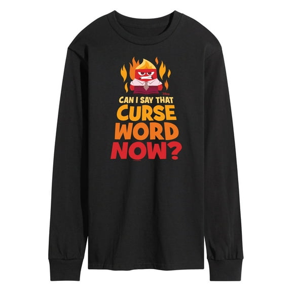 Inside Out - Can I Say That Curse Word - Men's Long Sleeve T-Shirt