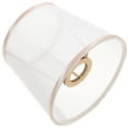 thumbnail image 3 of Shisuyan Fabric Wrapped Lampshade Durable Material 1Pack 5.5x5.1x3.5in, 3 of 8
