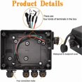 thumbnail image 3 of Caja de Contactor Control Relé Solenoide Cabrestante para EléCtrico ATV UTV 8000-17000 Libras 12V, 3 of 8