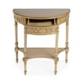 thumbnail image 3 of Butler Specialty Company Daniel 30 Pouces Table Console en Bois Demilune - Beige, 3 of 7
