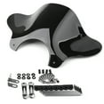 thumbnail image 2 of Windshield Windscreen with Mounting kit For Universal Motorcycle Cruiser, Smoke Generic, 2 of 4