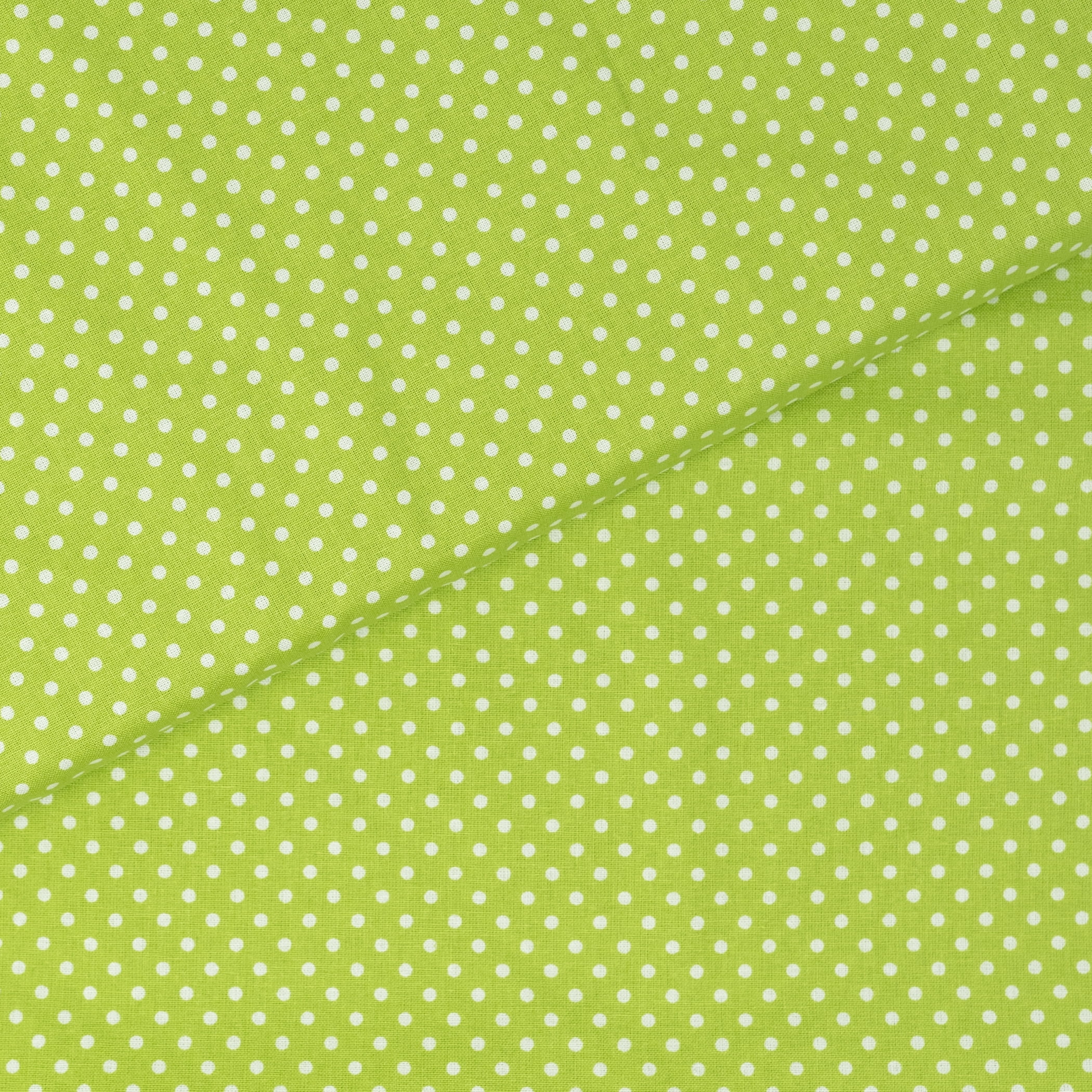 Waverly Inspirations By the Yard 100% Cotton Fabric Prints Medium Dot, Grass, 44" Wide for Quilting & Sewing