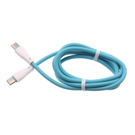 Blue 4ft PD Cable USB-C to Type-C Fast Charger Cord Power Wire Sync [C-to-C] N4D for LG Google Nexus 5X  G8X ThinQ  G8 ThinQ  G7 ThinQ  Stylo 6 5 4  K92 5G  Harmony 4 price history on PriceWatchPro