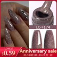 thumbnail image 2 of LILYCUTE vernis à ongles Gel scintillant couleur chair paillettes printemps longue durée pour manucure tremper la couche de finition de Base des ongles vernis Gel, 2 of 4