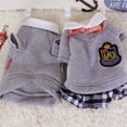 thumbnail image 6 of Funny Couple Pet Pet Shirt Costume Dog Costume for Small Medium Dogs Dog Clothes Pet Uniform Dog Uniform Pet Clothes L GRAY SHIRT, 6 of 8