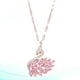thumbnail image 4 of Collar de circón Gargantilla de moda Elegante Cadena para el cuello Collar en forma de cisne Joyas para el cuello Rosa, 4 of 7